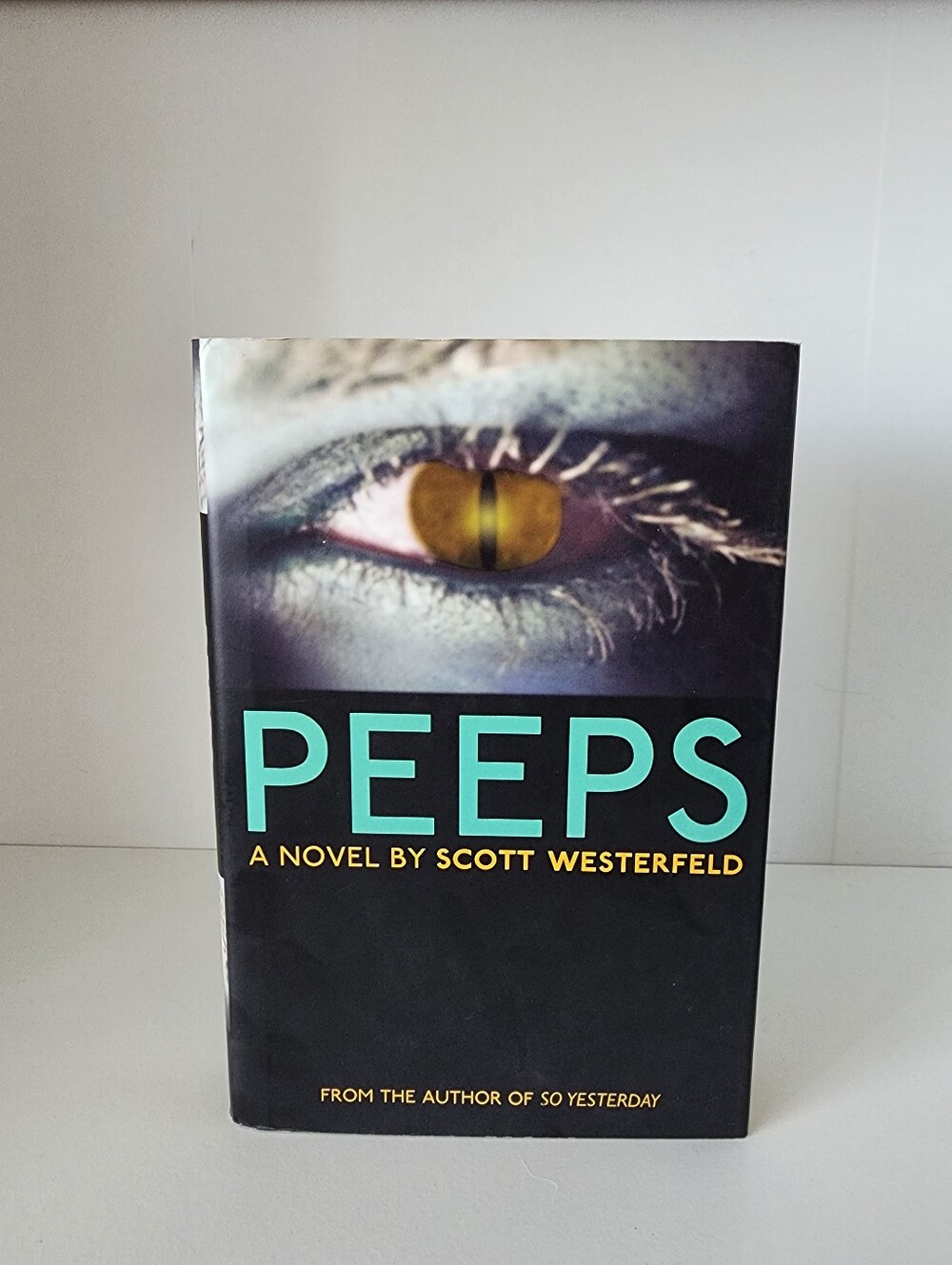 🖤 3/$20 Peeps by Scott Westerfeld First Edition Hardcover YA Urban Fantasy Book